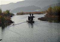 盘锦河蟹-二力河蟹养殖基地越冬池一角