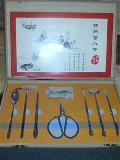 盘锦河蟹——优雅食蟹八件套